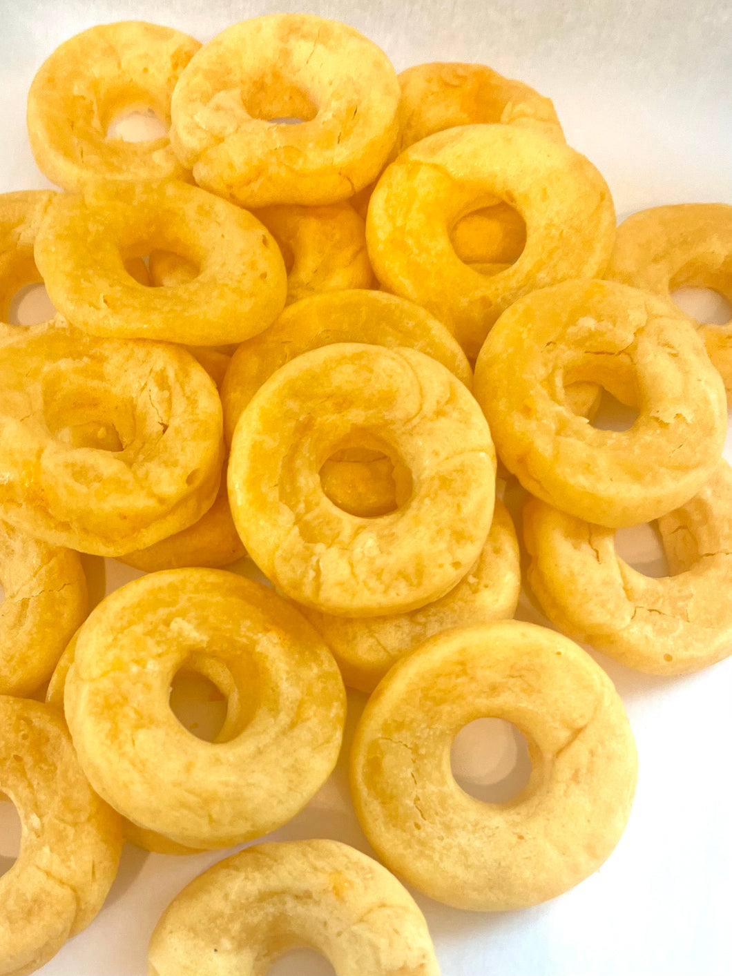 Crunchy Cheddar Donuts